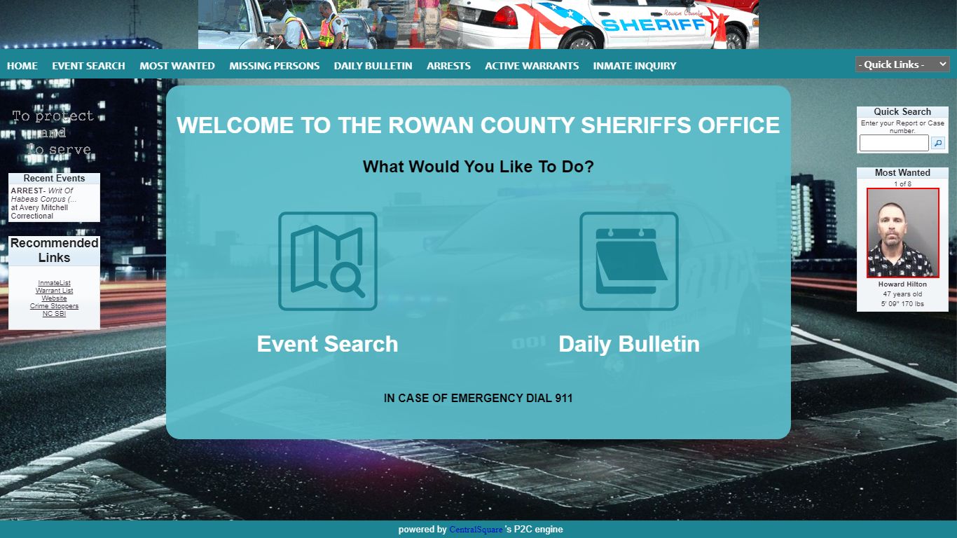 Rowan County Sheriff's Office P2C
